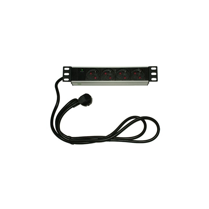 BANDEAU  ELECT. 10'' 1U 4PC avec voyant lumineux