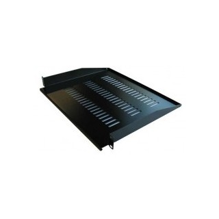 ETAGERE fixe 19¨ 1U prof. 250  fixation avant NOIRE