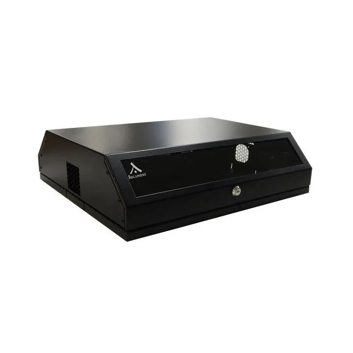 Coffret Slim Mural Monte 3U+5U H:475 L:537 P:146 Ligne Slim