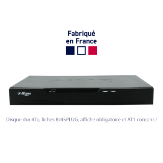 Kit complet comp de:1 HD516+1AT1+1 HDD 4To+32xRJ45PLUG+1Affi