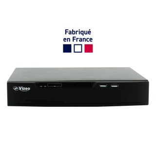 Enregistreur Ip 4K, 4-Chpoe Intégrées 1Xhdd Max.6To Double Lan, 40Mbps Max.