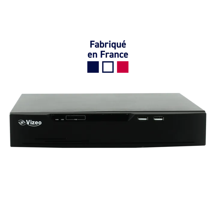 Nvr 4 Voies , 4Poe, 6 Mpx, Tps Réel, Double Lan, H265, Livré Sans Disque Dur, Sa