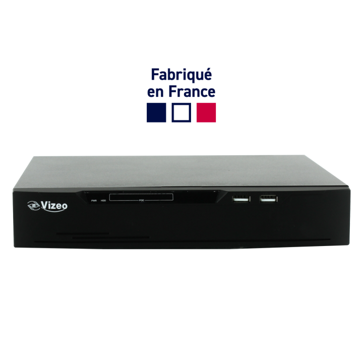 NVR 8 voies , 8PoE, 6 Mpx, Tps réel, double LAN Livré SANS disqu