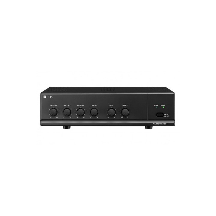 Amplificateur Audio Mélangeur Compact 4Entrées 30W-100V-4Ohms Non Rackable