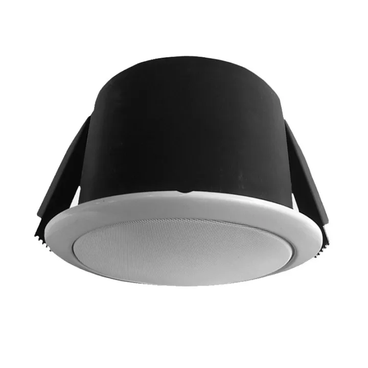 Haut-Parleurs Plafonnier 100V 9Watt 18Cm Capot Antus Feu Blanc Cassé