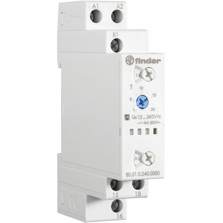 Tempo 6 Fonctions Multit 1Rt 16A 12-240V Ac/Dc, De 0,01S À 24H