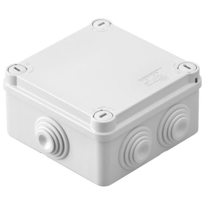BTE IP55 100X100X50 1/4T P-FIL QTE 1:LOT DE 1