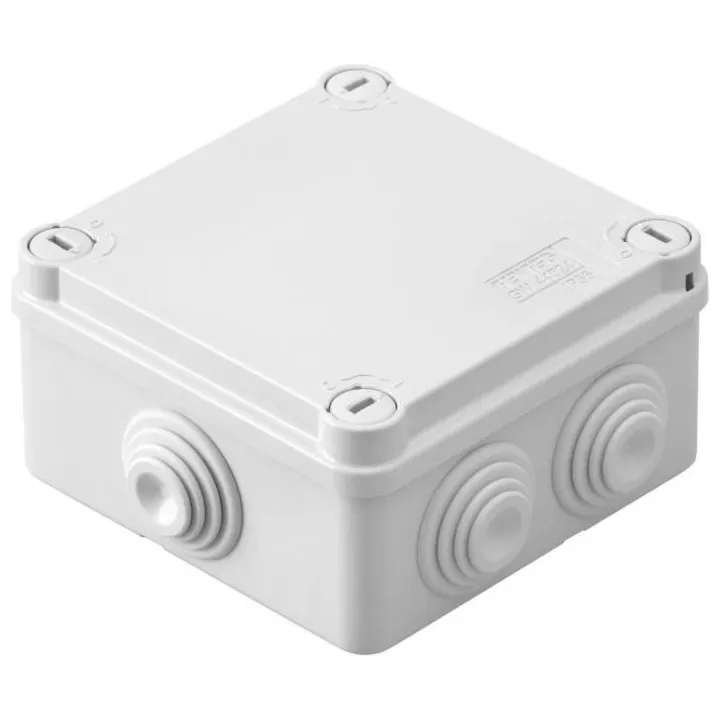 Boîtier Ip55 100X100X50 1/4T P-Fil Qte 1:Lot De 1