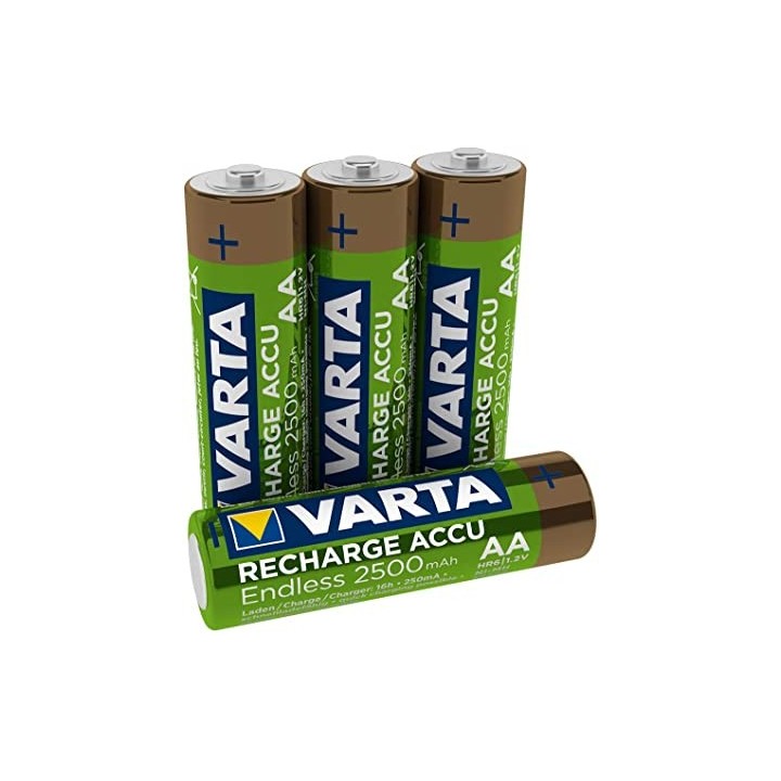 PILE RECHARGEABLE AA-BLISTER DE 4