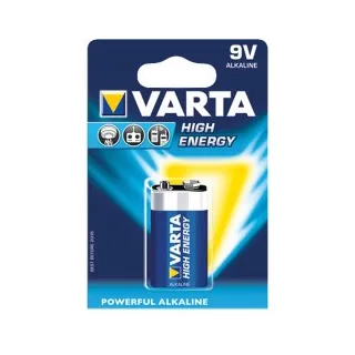 Pile Alcaline 9 Volt Vartum 6Lr61 Blister De 1