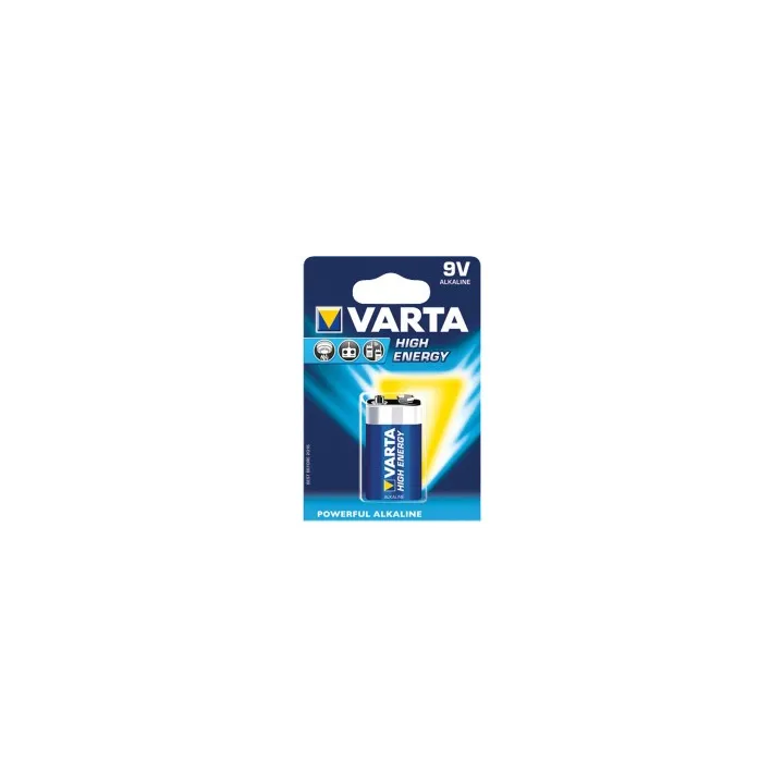 Pile Alcaline 9 Volt Vartum 6Lr61 Blister De 1