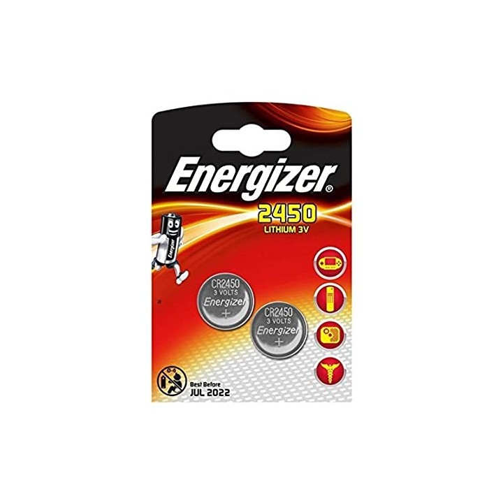 PILE 3V CR2450 - BLISTER DE 2