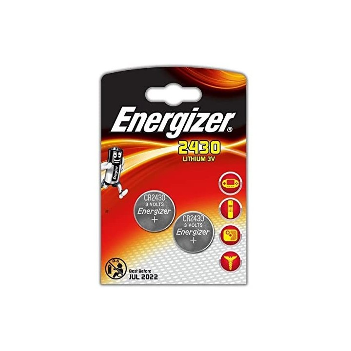 PILE 3V CR2430 - BLISTER DE 2