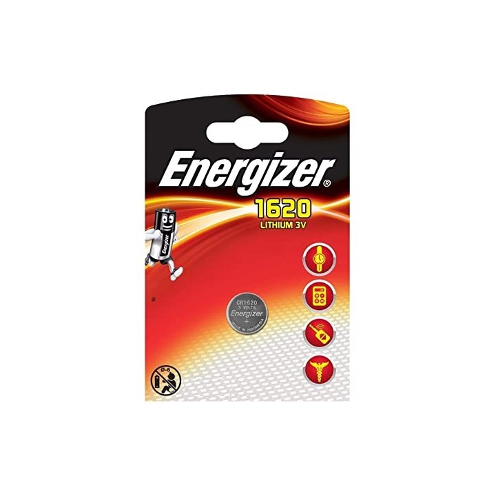 PILE 3V CR1620- BLISTER DE 1