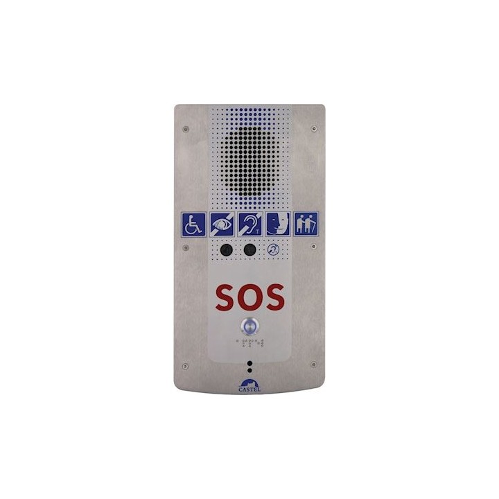 Xe Audio 1B Help-Portier Audio 1 Bouton D'Appel Et Boucle À Indu