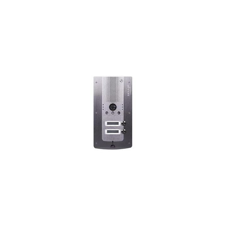 Portier Audio Video Full Ip/Sip 2 Boutons D'Appel Conforme Loi H