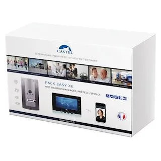 Pack 1 Xe Video 1B, 1 Xe Monitor, 1 Switch 8 Ports Dont 4 Poe+, 2 Ext Castelsip