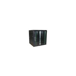 Coffret 19¨ Fixe 6U Profondeur 450 Noir Monté