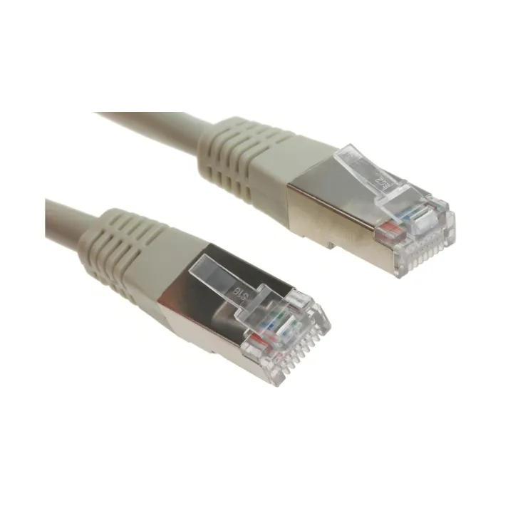 Cordon Rj45 Rj45 Gris Cat6 Ftp 100 Ohms Certifie Lsoh Male 5M