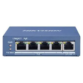 Ds-3E0505Hp-Ei2 Switch Poe Non Managed 4 Ports Gigabit Hi-Poe 60W