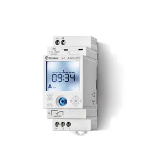 Horloge Astronomique Hebdomadaire Digitale 1 Inverseur 110 À 230V Ac/Dc, Nfc
