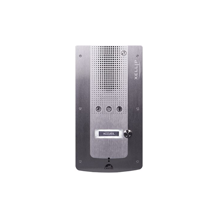 Portier audio Full IP/SIP 1 bouton d'appel conforme loi Handicap