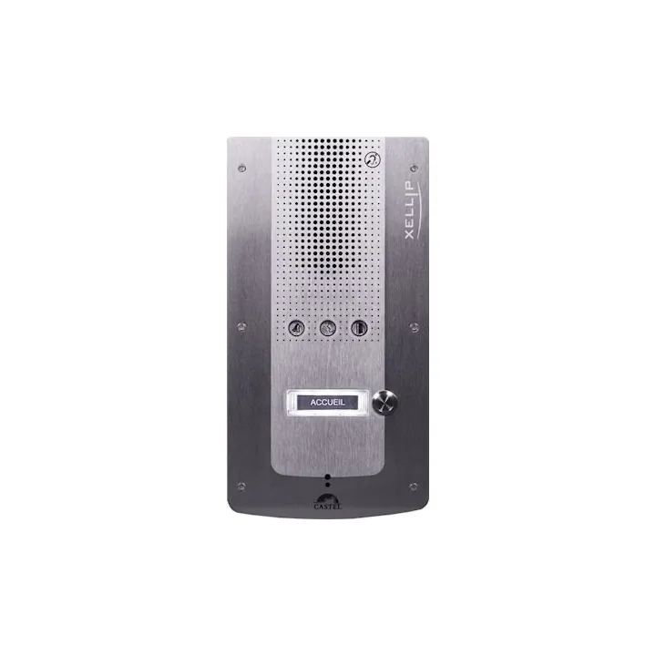 Portier Audio Full Ip/Sip 1 Bouton D'Appel Conforme Loi Handicap Poe