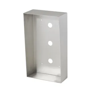 Cadre Saillie Inox Avec Visière Pour Platines 1 Bouton D'Appel Ixssa & Ixdvfa