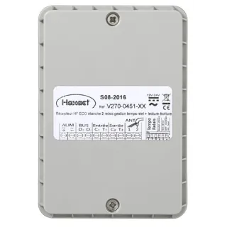 Récepteur Hf 868 Mhz Hexact Avec Antenne Intégrée, 1 Porte, Avec Hecomgsmv3