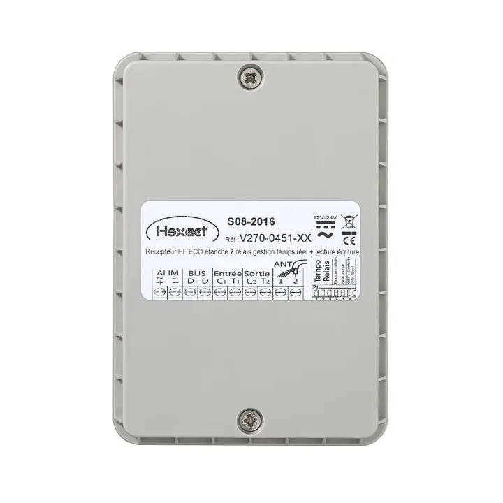Récepteur Hf 868 Mhz Hexact Avec Antenne Intégrée, 1 Porte, Avec Hecomgsmv3