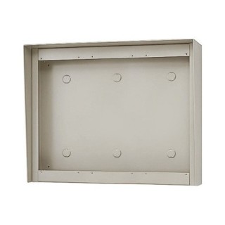 Cadre saillie avec visière anti-pluie pour 3 encadrements de 3 modules GF3F