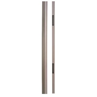 Bandeau 2 Vent 300 Kg Longueur 2500Mm Aluminium Satiné