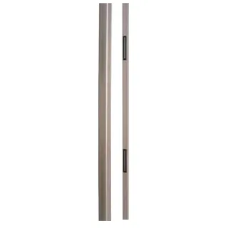 Bandeau 2 Ventouse 300 Kg Longueur 2500Mm Aluminium Satiné