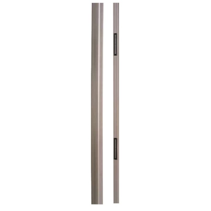 Bandeau 2 Vent 300 Kg Longueur 2500Mm Aluminium Satiné