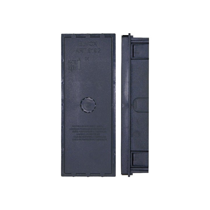 Boîte d'encastr. plaques 2 modules
