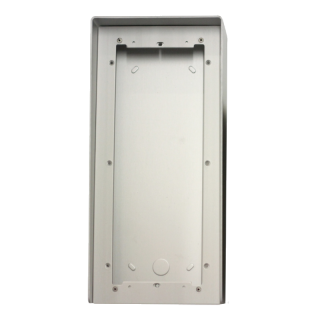 Boitier saillie en aluminium anodisé pour 3 module - Ikall