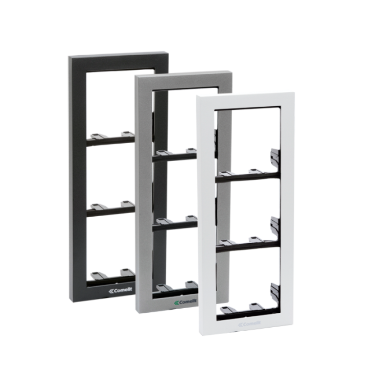 Cadre porte-modules 1 module Couleur anthracite