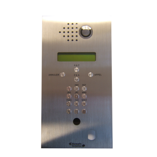 Platine vidéo dig inox défil à goujons-340x180/1250 inclus tarif