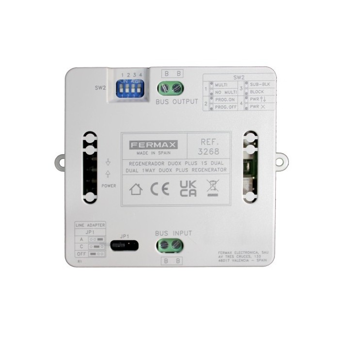 RÉGÉNÉRATEUR DUAL DUOX PLUS 1 SORTIE