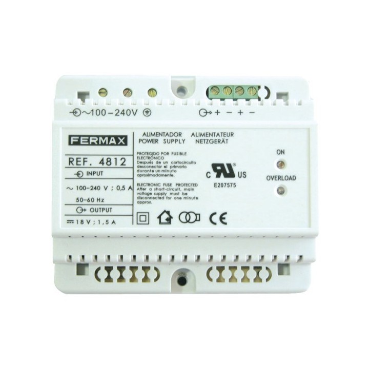 Alimentation Vidéo 18Vdc/1,5A