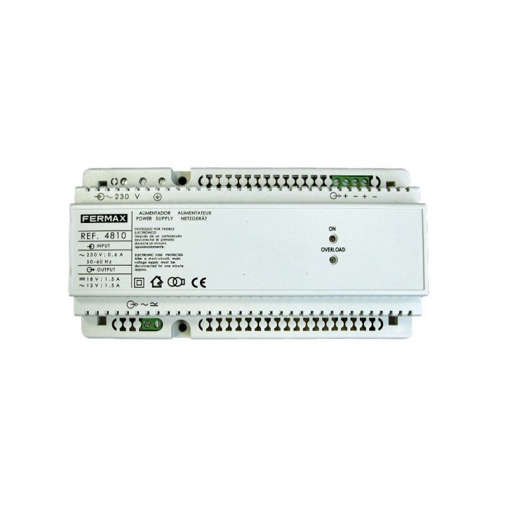 Alimentation 18Vdc/1,5A-12Vac/1,5A