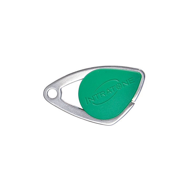 CLE BADGE éléctronique INTRATONE VERT*