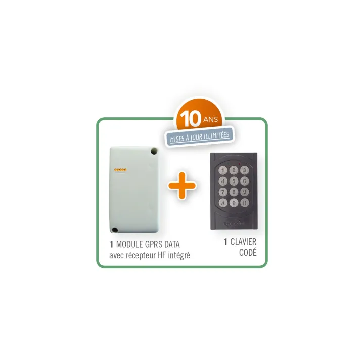 Intrabox Data Mini Hf - Module Data Avec Récepteur + Clavier Codé - 10 Ans