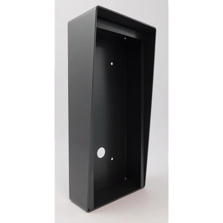 Boîtier Pour Interphone Vidéo Spécial Rénovation - Saillie - Anthracite/Argent