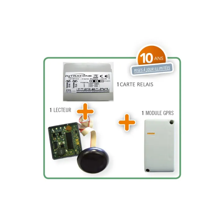 Intrabox Datum Eco Prox : 1 Lecteur De Proximité+1 Carte Relai