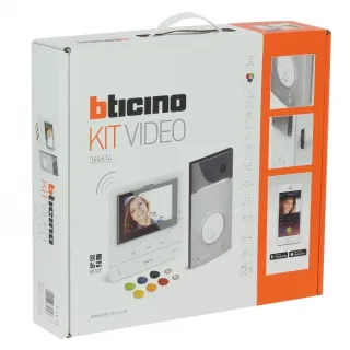 Kit Villa Visiophone Classe100X Connecté Avec Contrôle D'Accès