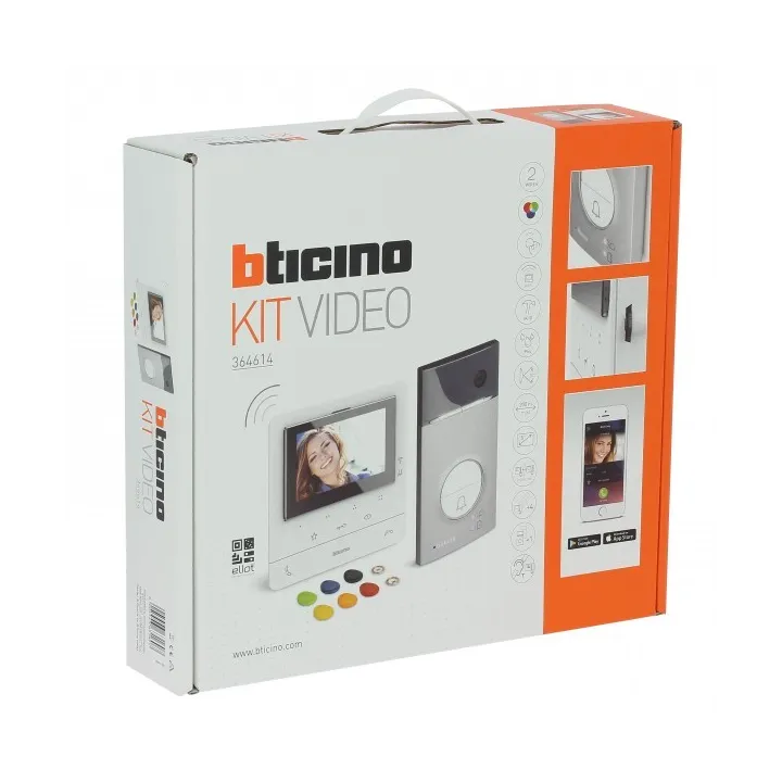 Kit Villa Visiophone Classe100X Connecté Avec Contrôle D'Accès