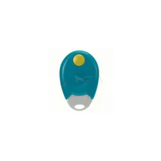 Badge 13,56M Turquoise & N° Grave & Pastil Jaune