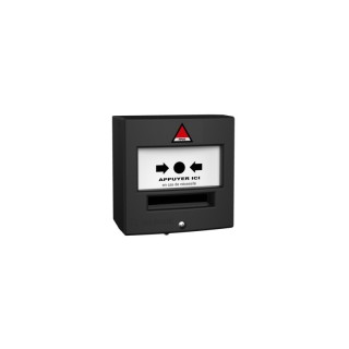 Declencheur Manuel Simple Contact Ppms Noir Filaire