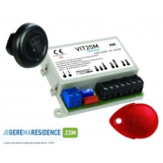 Kit Vit25M Preprog 8 Logementements pour systèmes URMET